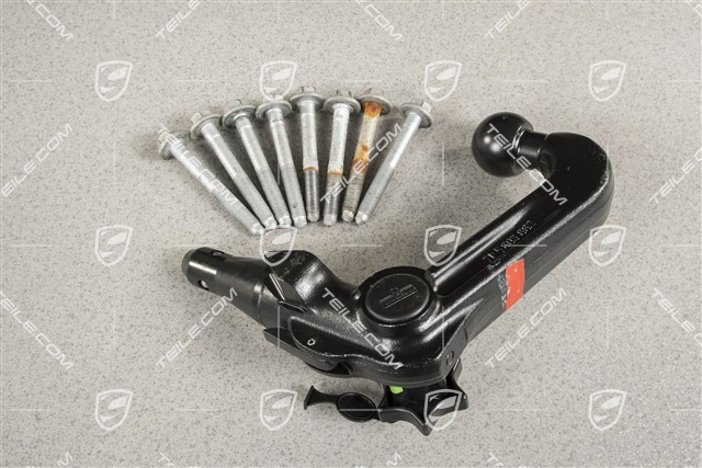 Tow ball, Detachable trailer coupling