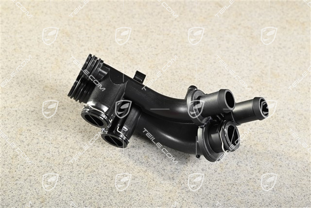 Engine coolant outlet flange / neck