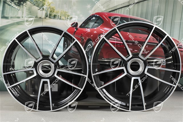 20+21-inch wheel rim set Turbo Sport 4, rims: front 9J x 20 ET41 + rear 11,J x 21 ET67