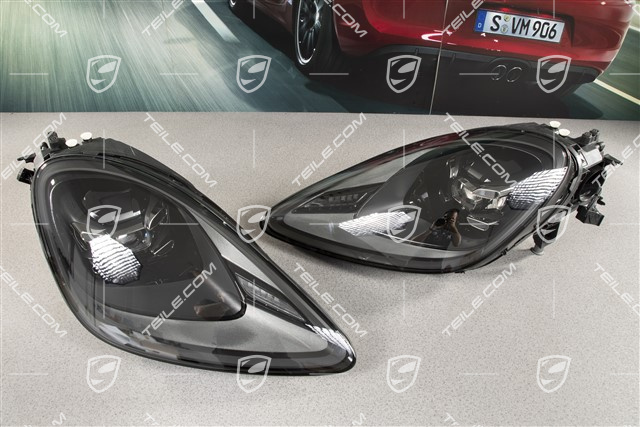 LED reflektory, przyciemniony, zawiera PDLS Plus, zestaw, L+R