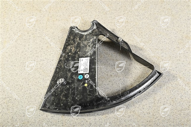 21 cali Taycan Exclusive Design blenda / kołpak carbon, przedni, R