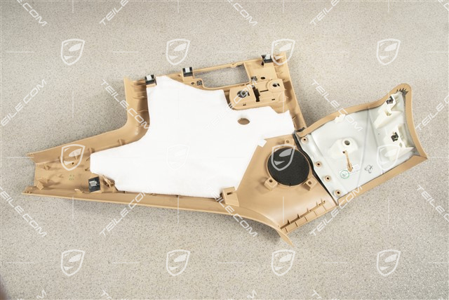 Tapicerka bagażnika, Skóropodobna, Luxor beige, L