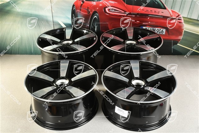 20+21-inch wheel rim set Sport Classic, rims: front 9,5J x 20 ET44 + rear 12J x 21 ET70