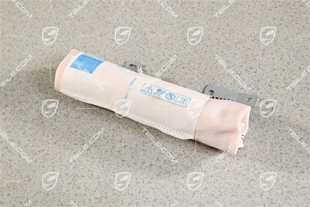 Curtain airbag unit, backseat backrest, L