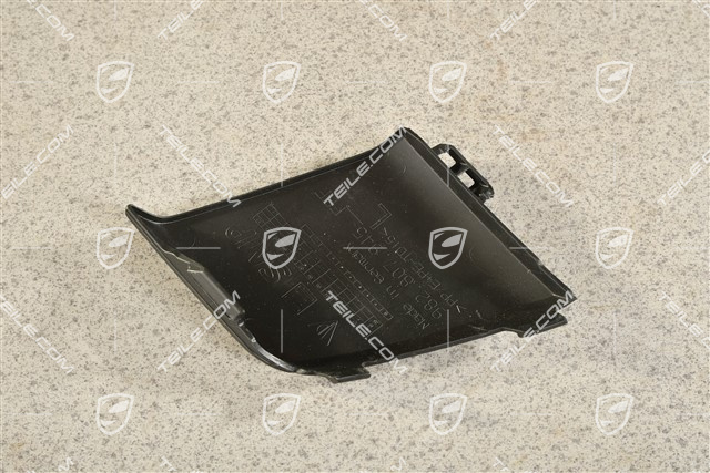 Blenda / osłona wlotu powietrza, boczna, czarny mat, GTS / Sport Design, L