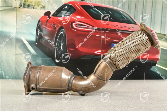 Rura wydechowa + katalizator, BiTurbo V8 4.8L 368KW, cyl. 1-4