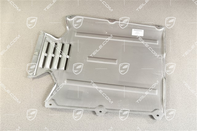 3,0 / 3,6L Underbody trim / lining, rear center