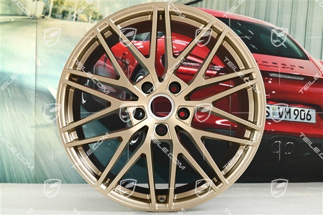 21-inch wheel rim set Cayenne RS Spyder Design, 11J x 21 ET49 + 9,5J x 21 ET46, neodyme