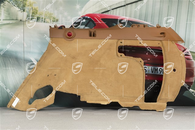 Kofferraumabdeckung / Seitenwandverkleidung, Teppich / Tuftingvelours, Havanna/sandbeige, R