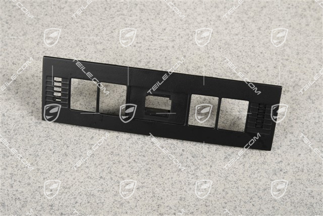 Schalterblende Konsole Dach, Schwarz