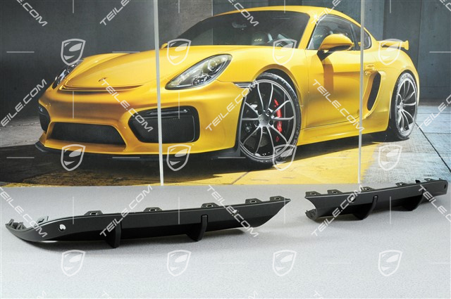 Zderzak tylny DOLNE CZĘŚCI (L+R), GTS, z otworami na czujniki parkowania