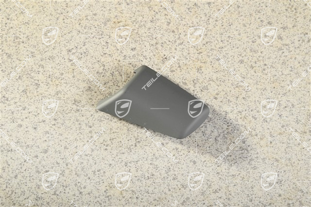 Blenda rączki / uchwytu tapicerki drzwi, górna, szara, R