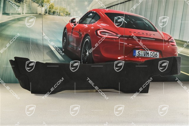 GT4, Kofferraumabdeckung / Rückwandverkleidung, Teppich, Schwarz