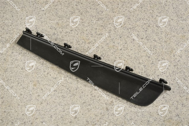 Sport Design Seitenschweller Spoiler, Satin schwarz, R