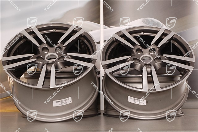 20" Felgensatz Turbo II, 9,5J x 20 ET 65 + 11J x 20 ET68