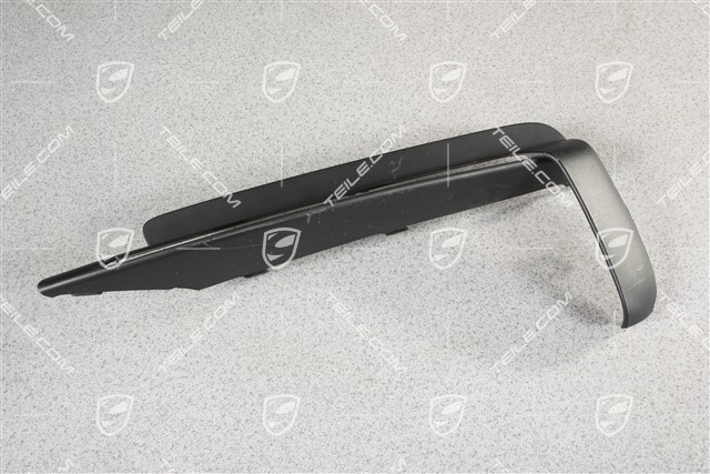 Disc / cover, retaining frame, Upper, Black matte, L