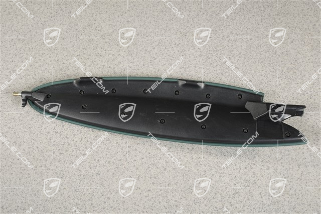 Klapka schowka w drzwi, Skóra, Nephrite green, L