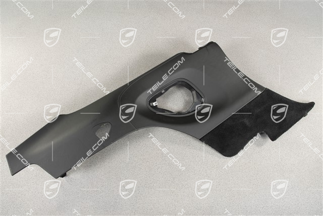 Seitenwandverkleidung, Leder, schwarz, Targa, L