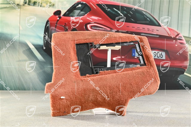 Zaślepka skrzyni bezpieczników, czerwona / Terracotta