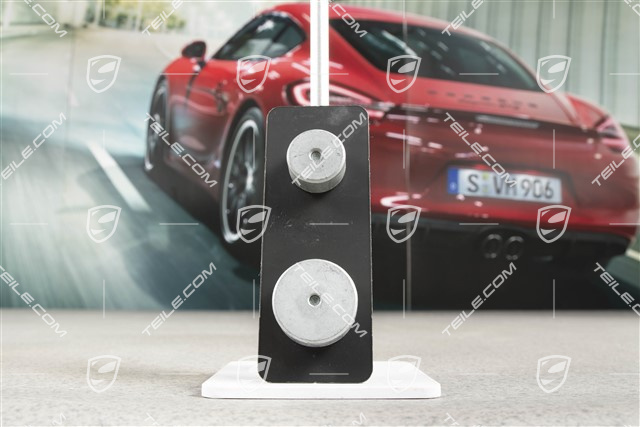 Turbo, front axle fixed caliper spring, brake pad mouting brake damper plate, L=R