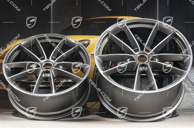 20+21-inch wheel rim set Carrera Classic, rims: front 8,5J x 20 ET53 + rear 11,5J x 21 ET67