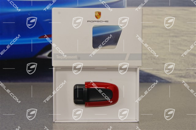 Zündanlassschalter, entry and drive, Karminrot