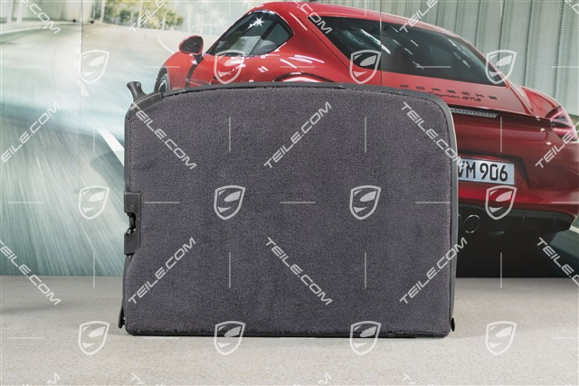 Back seat backrest, Rear, Leatherette, Metropole blue, Convertible, L