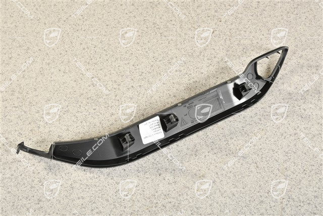 Mittelkonsole, Blende seitlich, Schwarz, R