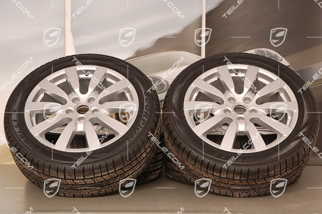 20-inch SportDesign II winter wheel set, wheels rims 9J x 20 ET57 + Pirelli winter tyres 275/45 R20, without TPMS