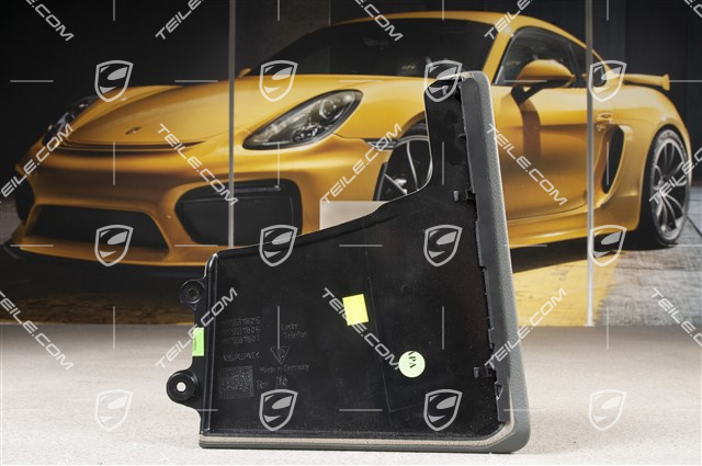 Osłona boczna tunelu środkowego, skóropodobna, Stone grey, R