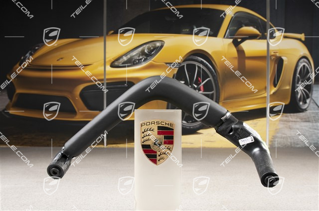 Zuziehgriff, Kunstleder, Schwarz, Vorne=Hinten, L