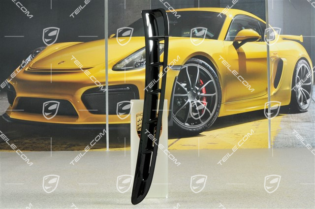 Osłona wlotu powietrza, Turbo/Turbo S, czarna, R Osłona wlotu powietrza, Turbo/Turbo S, czarna, R