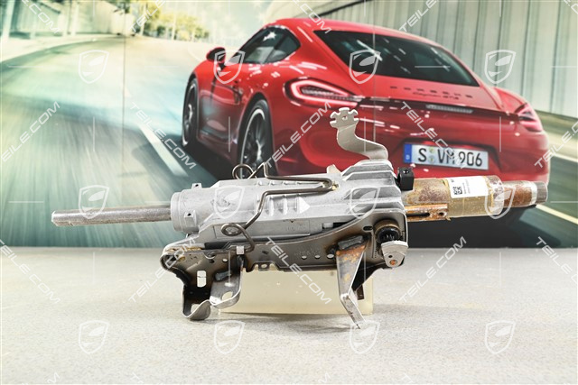 Steering column, complete, manual adjustable