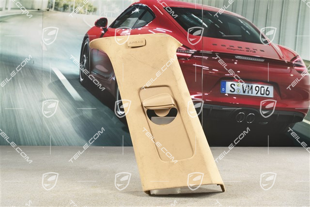 Verkleidung von C-Säule, Stoff, Sandbeige, Oben, R