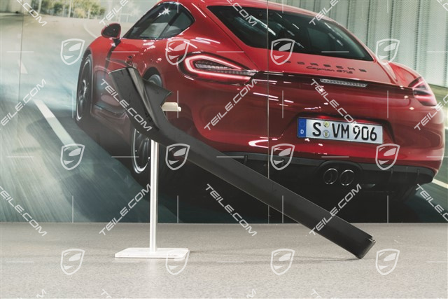 Türverkleidung Zuziehgriff, Abdeckblende, Schwarz, R
