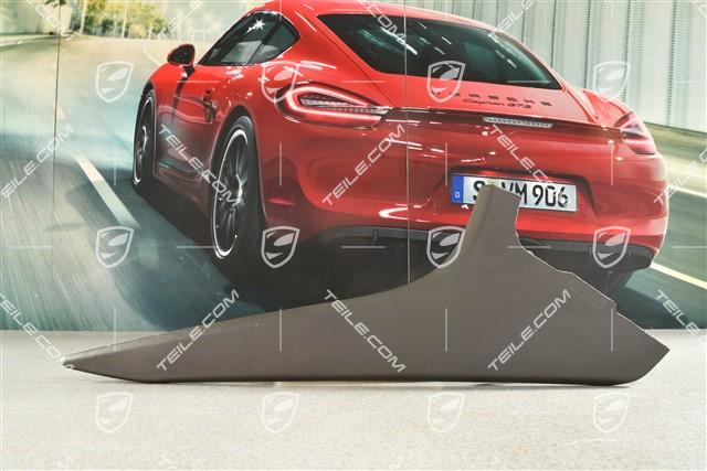 Mittelkonsole, Blende, seitlich, Leder Achatgrau, R