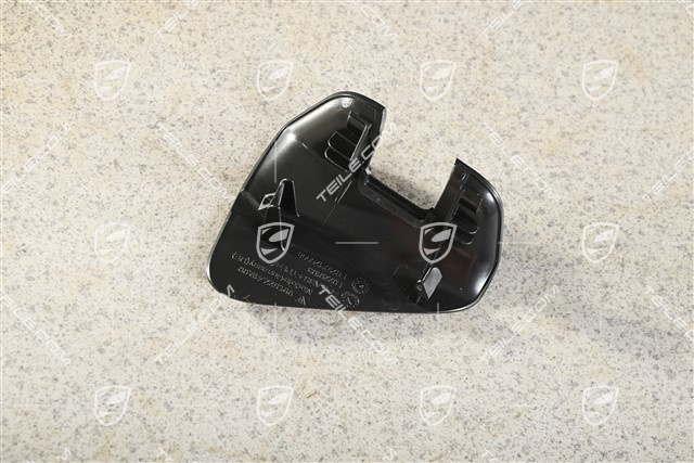 Blende / Führung für Gurtschloss, Hinten, Schwarz, L