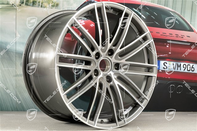 21-inch wheel rim Turbo IV, 11,5J x 21 ET69, Titanium