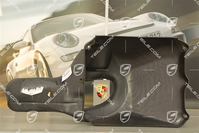 Prowadnica powietrza, pomiędzy zderzak przód i chłodnicę, R Prowadnica powietrza, pomiędzy zderzak przód i chłodnicę, R