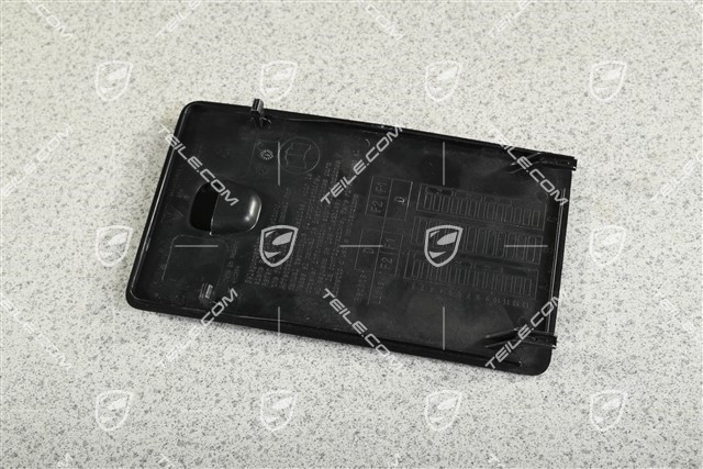 Sicherungskastendeckel / Abdeckung, A-Säulenverkleidung, Schwarz