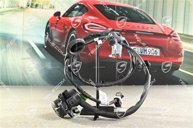 Wiązka instalacji elektrycznej, hak składany elektrycznie