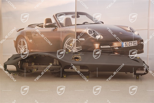 Konsola, część górna, skóropodobna, czarna, Sport Chrono