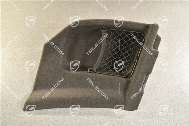 Osłona, Tapicerka bagażnika, welur, Agate Grey, R