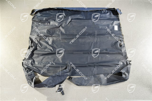 Dachverkleidung, coupé ohne Schiebedach, Kunstleder, nachtblau
