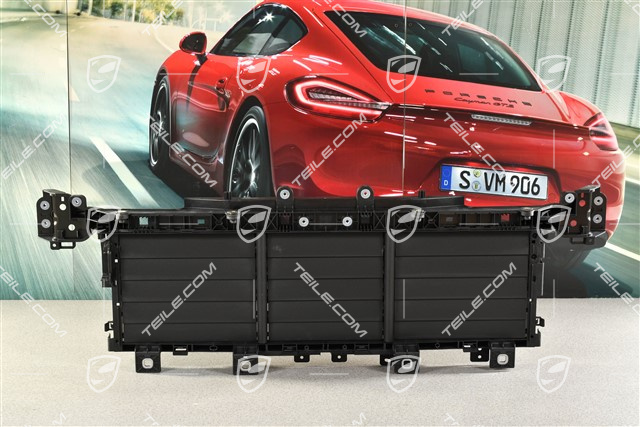 Turbo, air duct / ventilation grille / air flap, centre, Black matte