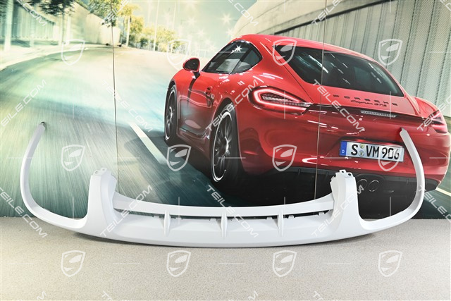 Rear bumper spoiler / lower part trim, Sport Design, car with trailer coupling