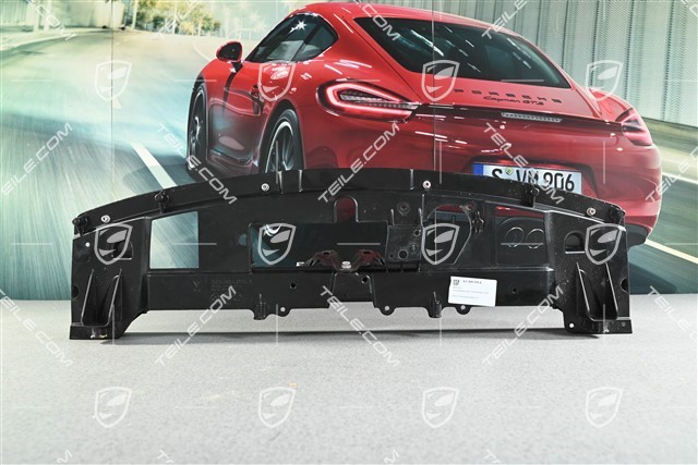 Luggage compartment lid lock cover / carrier