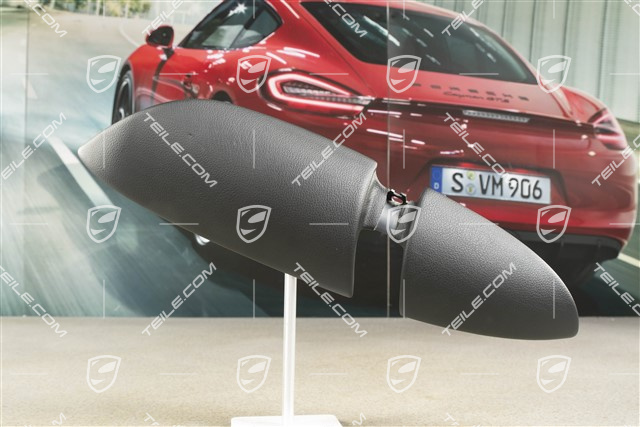 Abdeckblende, Armlehne, Tuer hinten, Schwarz, R