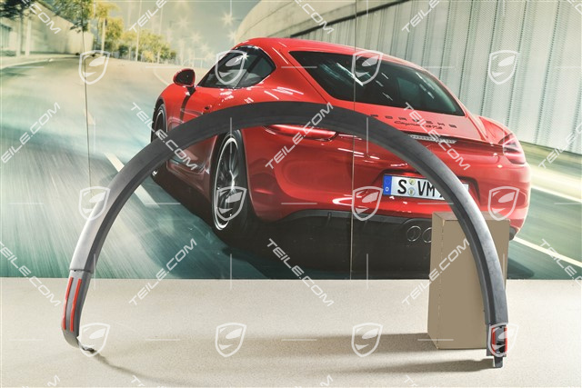 Radabdeckung, Verbreiterte Radlaufabdeckung 21", Grundiert, Hinten, , ohne Unterteile/Abdeckungen, R