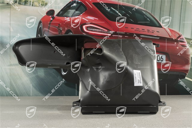 Air guide / duct, lateral, R